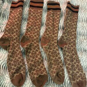 (2) Pair of Coach Socks